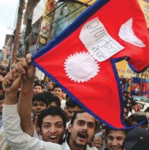 Republikkens sejr fejres i Kathmandu