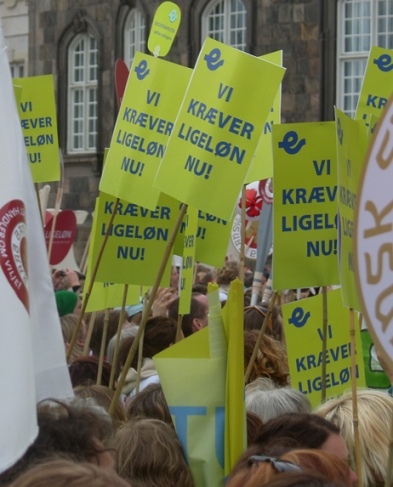 Demo Christiansborg Sundhedskartellet 17. april 2008
