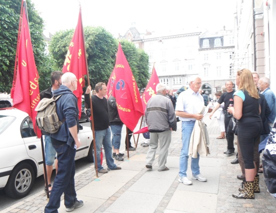 Prosa/CSC-folk foran Arbejdsgiverretten før dommen 23. juni