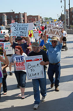 Protest mod lockout American Crystal 19. august 2011