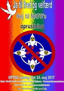 Optog mod NATOs topmøde
