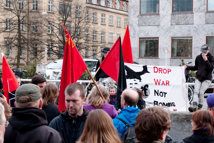 Demo mod Libyen-krig Århus 30. marts 2011