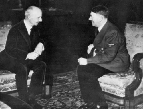 Erik Scavenius i audiens hos Hitler 1941