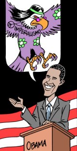 Obama: Den amerikanske ørn i fredsgevandter