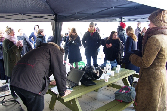 Danskestuderendes blokade 15. marts 2011