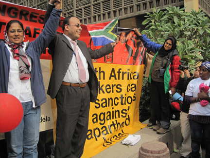 Sydafrikanske arbejdere kræver sanktioner mod Apartheid-Israel