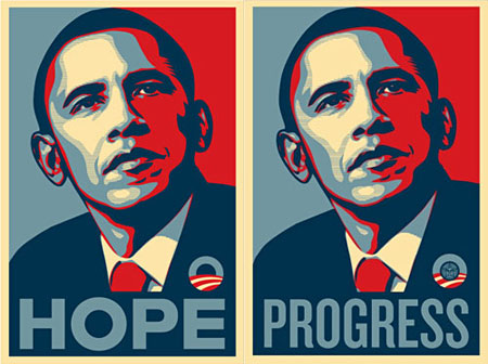 Obama - Håb - Fremskridt