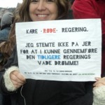APK: Stæk regeringen! Stop dens nyliberale nedskæringsreformer!
