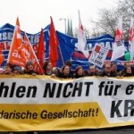 Arbejderne i Europa går på gaden: Demonstrationer og generalstrejker