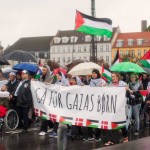 Fotoreportage: Gå for Gazas børn i København og Århus Kommende manifestationer