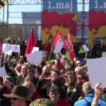 1. maj 2014 i Århus med Arbejderpartiet Kommunisterne