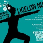 8. marts: OK08 – LIGELØN NU!Konferencen Ligeløn NU