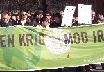 Fredsbevægelsen vender sig imod optrapningen af konflikten