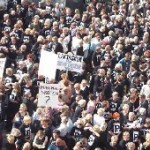 Den kommunal strejkebevægelse: Pædagogerne i front mod kommunale nedskæringsbudgetterProtestmøde Flakhaven Odense