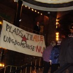 Aktion: “Plads til ALLE, ungdomshuse NU!”