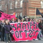 Århus: Støttedemo for Ungdomshus 8. marts