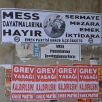 Erdogan regeringen nedlægger forbud: Tyrkiske metalarbejdere strejker fortsat