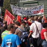 1. august: International demonstration og fredsvagt ved Christiansborg
