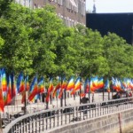 FredsVagten ved Christiansborg: Flagparade for fred 5. september