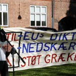 Solidaritet med den græske befolkning: Tale af Franz Krejbjerg – Folkebevægelsen mod EU i Århus
