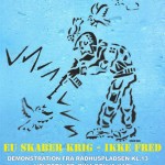 Fredsfestival i Aarhus 5. oktober: EU skaber krig
