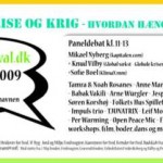 Stor kunstnerisk opbakning omkring Fredsfestival 2009 i Sydhavnen