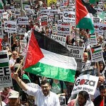 Største solidaritetsmanifestationer med Gaza og Palæstina nogensinde verden over
