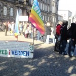 Christiansborg 1. oktober 2013: Aktion Hånd i hånd