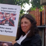 Protest i Århus mod Syrienkrig og dansk krigsdeltagelse