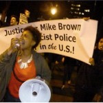 Solidaritet med Ferguson: No justice – no peace