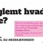 SU-reform reduceret til spareøvelse og rå magt