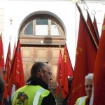 Protester 2. oktober 2012: Folketingets åbning – 40-års-dagen for folkeafstemningen om dansk medlemsskab af EF (EU)