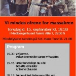 Glem ikke Sabra og Shatila