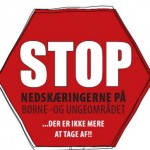 Forældre aktion mod besparelser i Odense