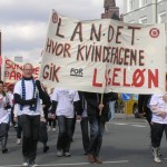 ‘Landet hvor kvindefagene gik for ligeløn’