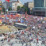 Politiet gik ind på Taksim Pladsen