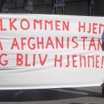 Danske soldater trækkes hjem fra Afghanistan: Krigsmodstand på gaden i Århus
