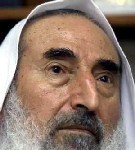 Terroristen Sharon myrder Shaikh Ahmed Yassin