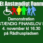 Regeringen angriber de mest udsatte: Demo for en anstændig finanslov NU