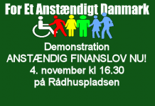 Regeringen angriber de mest udsatte: Demo for en anstændig finanslov NU