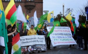 kurdisk protest