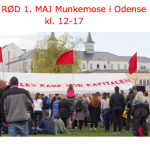 Rød 1. Maj i Munkemose, Odense: Nej til nye krigsfly og modstand mod EU i centrum