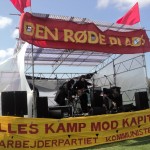 Alvor og fest: Scener fra 1. maj 2016 på Den røde Plads i Fælledparken