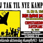 Landsdækkende aktionsdag mod køb af kampfly 27. maj – Demonstration i København 16-19