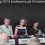 TTIP, TiSA og CETA konference på Christiansborg: 2. del nu på video