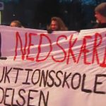 Produktionsskoleeleverne siger fra: Nej til halvering af lønnen!