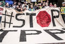 Trump stopper frihandelsaftalen TTP – stridende kapitalinteresser i lys lue