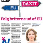 Folkebevægelsen intensiverer kampagnen for udtræden af EU