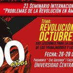 Oktoberrevolutionen og dens lære for arbejderne og folkene – Udtalelse fra det internationale seminar i Quito, Ecuador