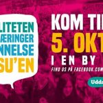 UDDANNELSESALLIANCEN INDKALDER TIL DEMONSTRATIONER I HELE LANDET DEN 5. OKTOBER